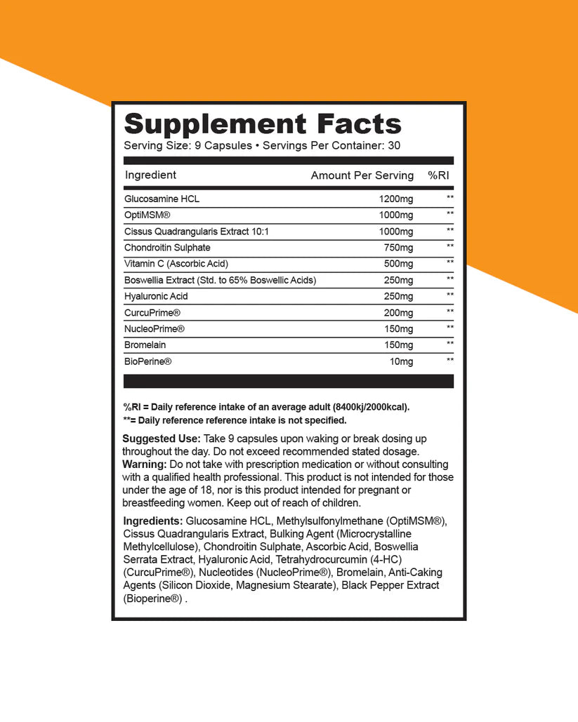 1 Source Supps - JOINT1 - Advanced Joint Support