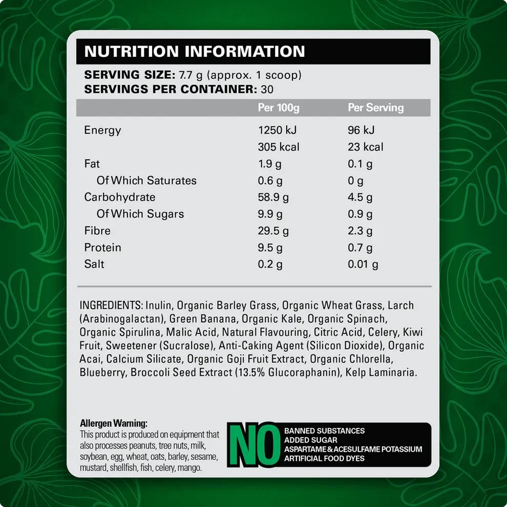 EHPLABS OXYGREENS (360g)