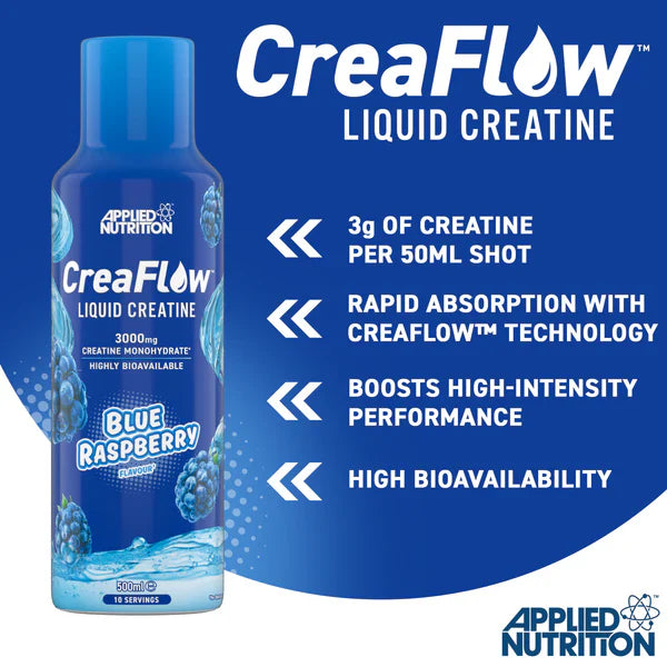APPLIED NUTRITION CREAFLOW™ PURE LIQUID CREATINE (500ml)