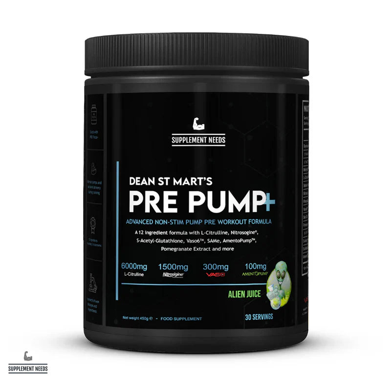 SUPPLEMENT NEEDS PRE PUMP+ ALIEN JUICE (30 Serv)