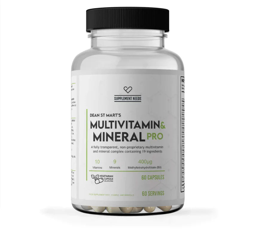SUPPLEMENT NEEDS MULTI VITAMIN AND MINERAL PRO (60 Caps)