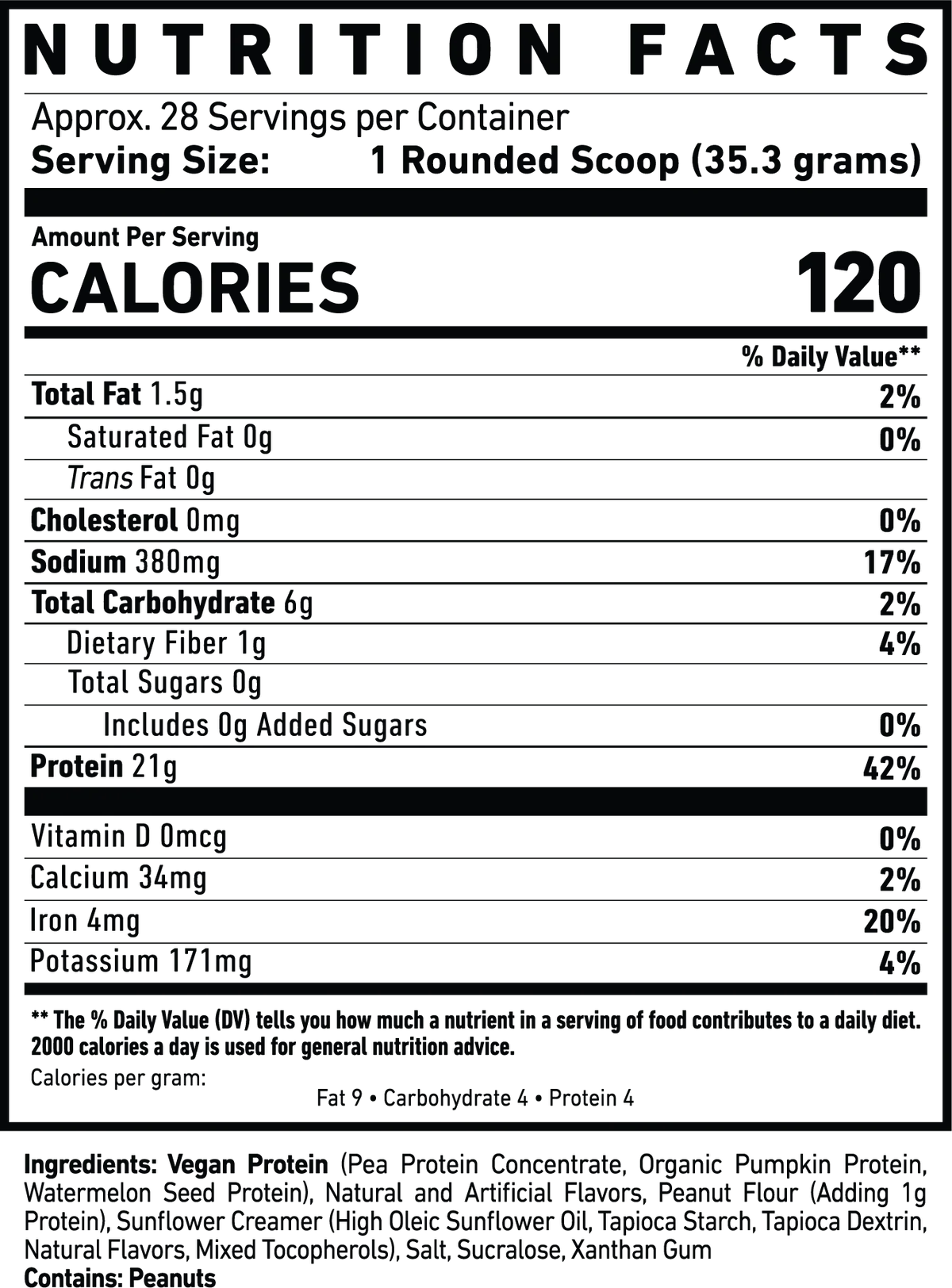 GHOST VEGAN PROTEIN (907g)