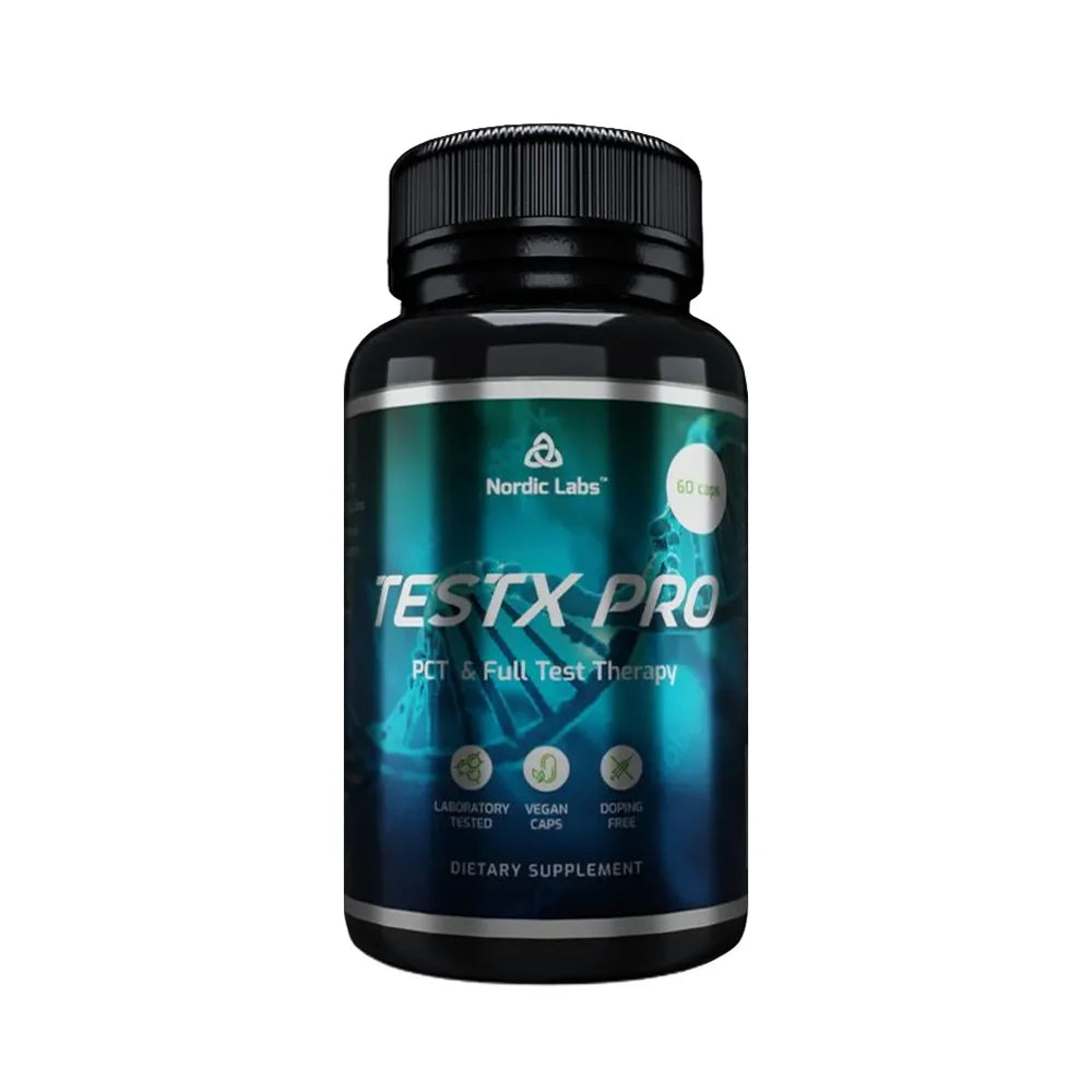 Nordic Labs TESTX PRO - PCT Stack and TEST Support (60 Caps)