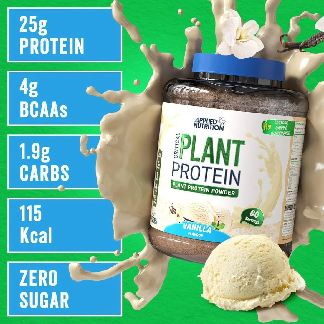 Applied Nutrition Critical Plant Protein (1.8kg)