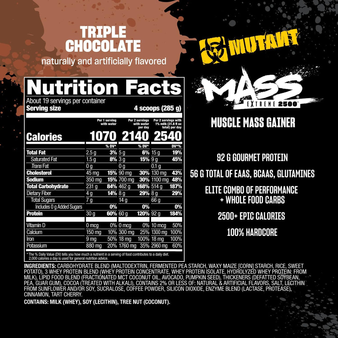 Mutant Mass Extreme 2500 (5.45kg)