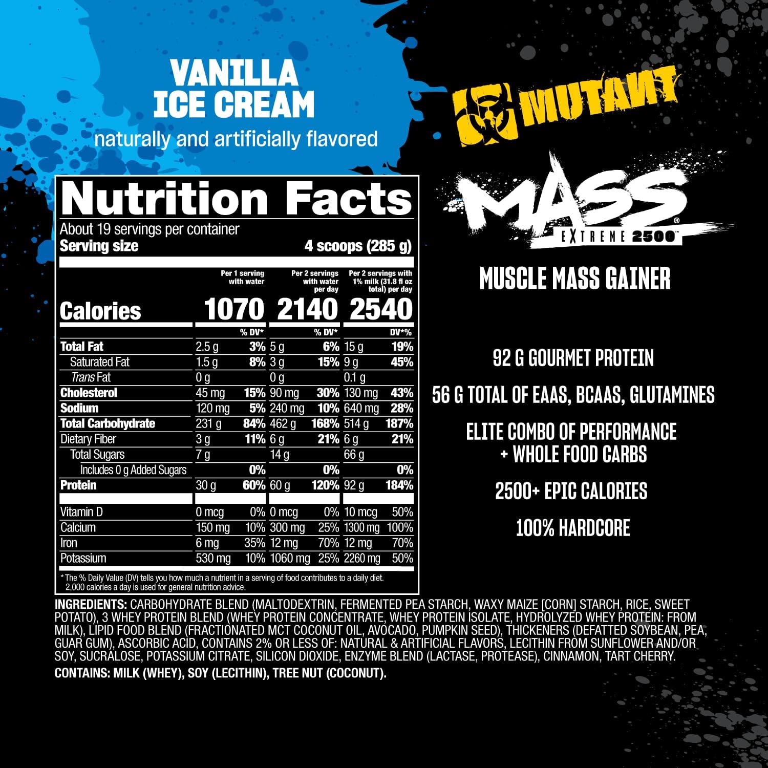 Mutant Mass Extreme 2500 (5.45kg)