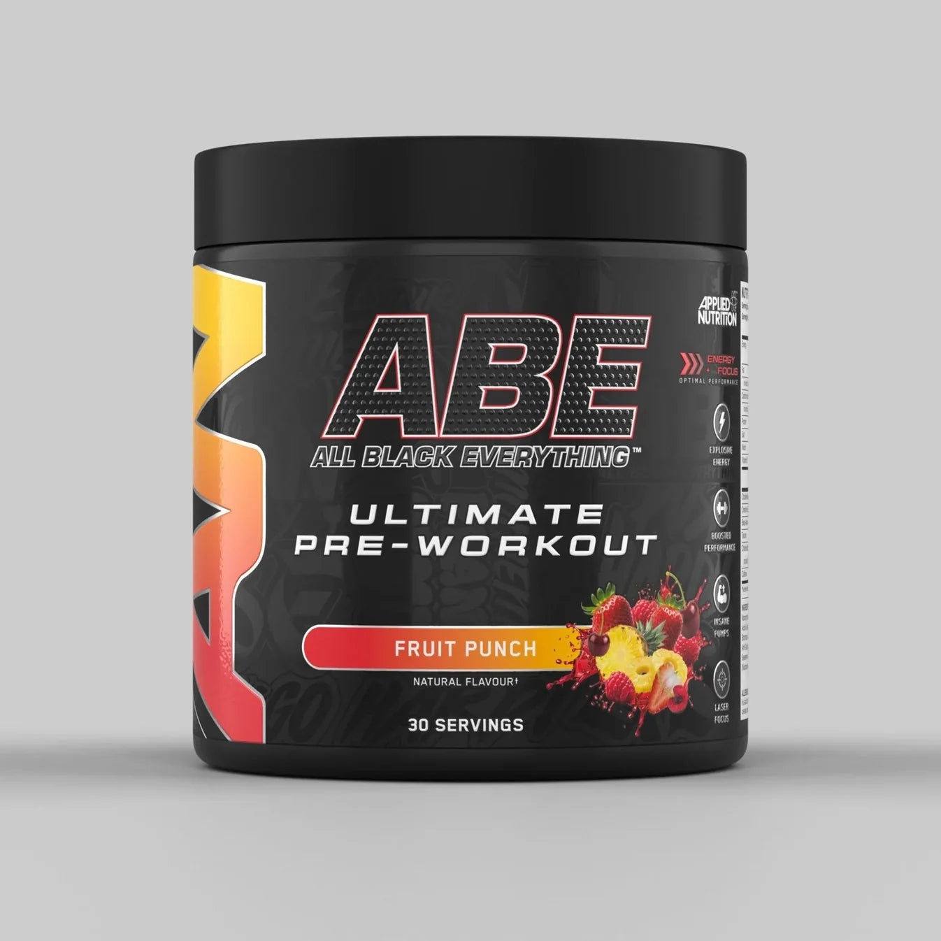 APPLIED NUTRITION ABE PRE-WORKOUT - ALL BLACK EVERYTHING (375g)