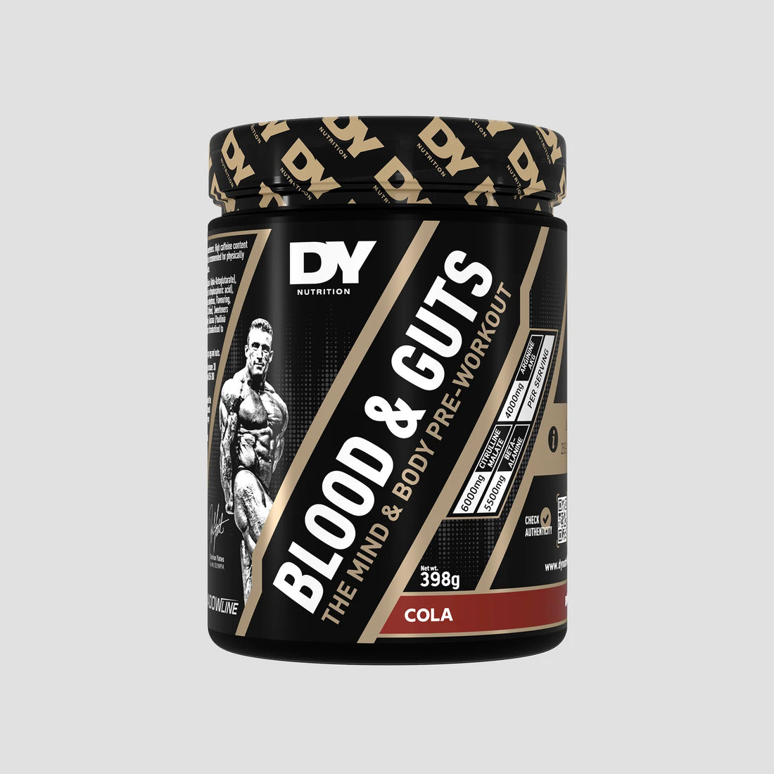DY Nutrition - Blood and Guts Pre Workout Powder (380g)
