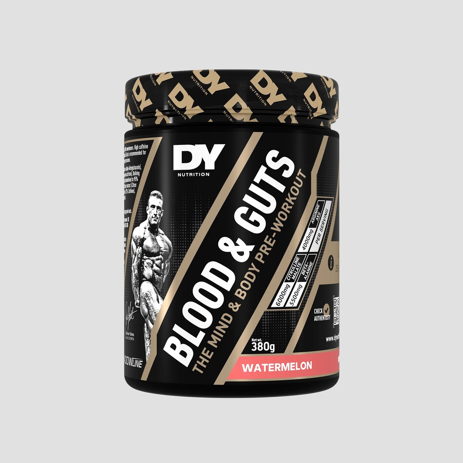DY Nutrition - Blood and Guts Pre Workout Powder (380g)