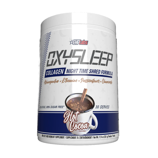 EHP LABS OXYSLEEP - COLLAGEN NIGHT TIME SHRED (Hot Cocoa - 30 Serv)