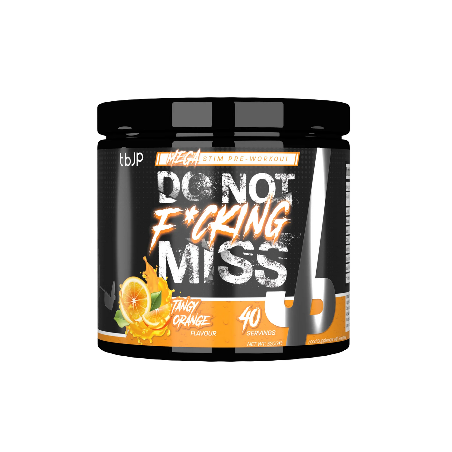 TBJP DNFM PRE-WORKOUT (40 Serv)
