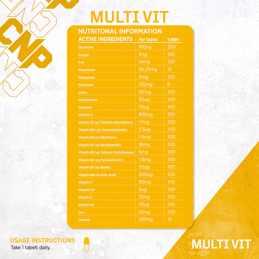 CNP MULTI VIT (30 Tabs)