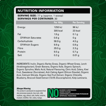 EHPLABS OXYGREENS (360g)