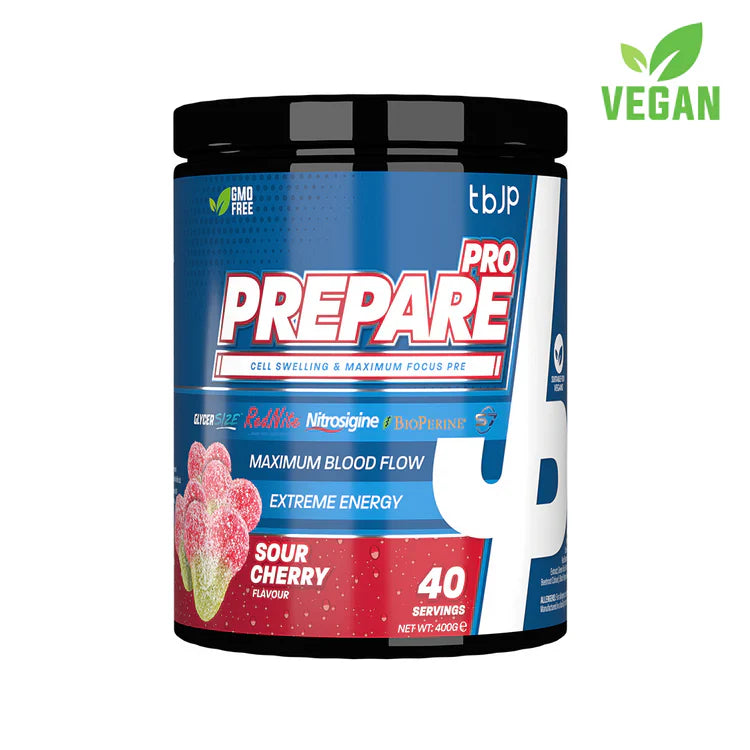 TBJP PREPARE PRO PRE-WORKOUT (40 Serv)