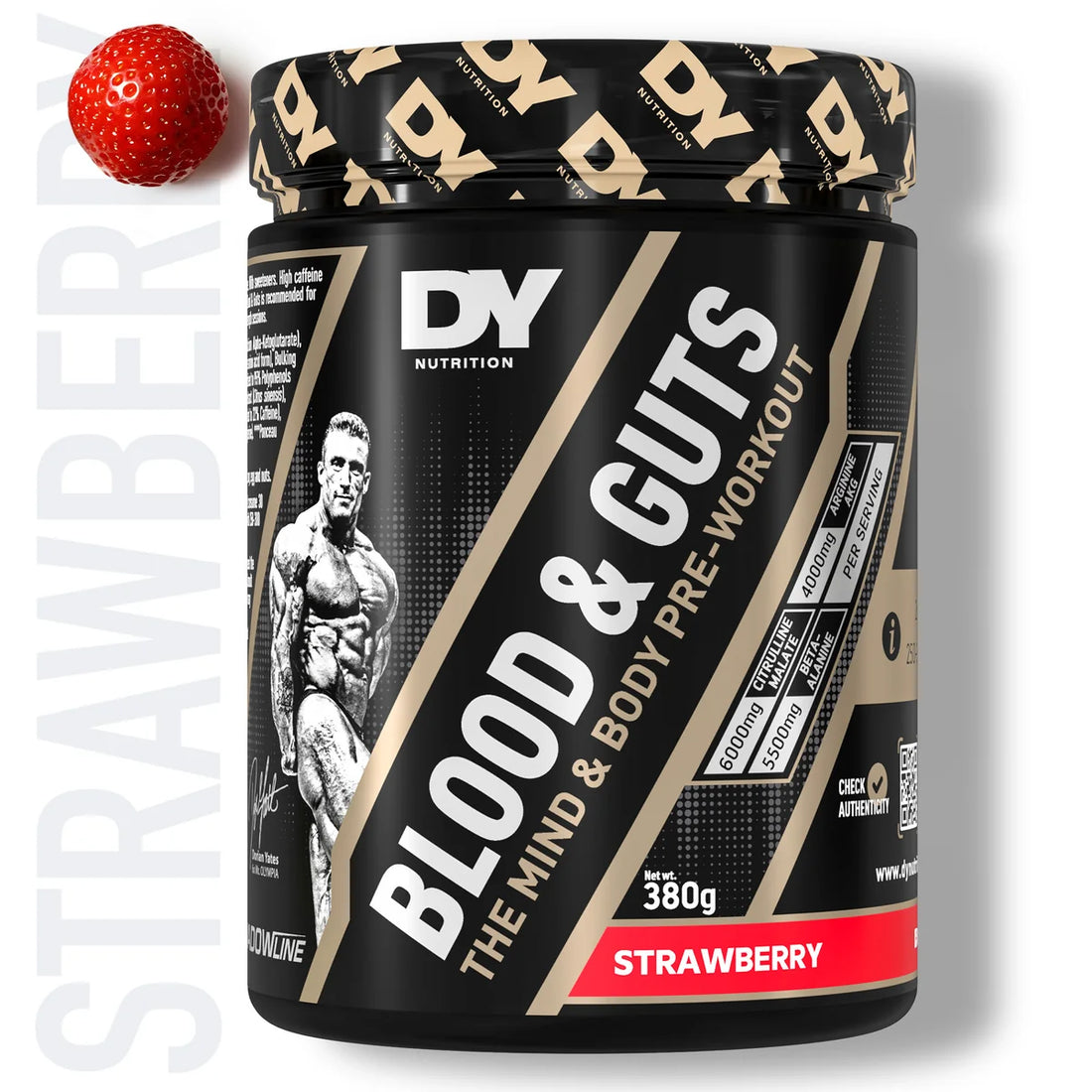 DY Nutrition - Blood and Guts Pre Workout Powder (380g)