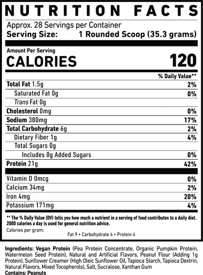 GHOST VEGAN PROTEIN (907g)