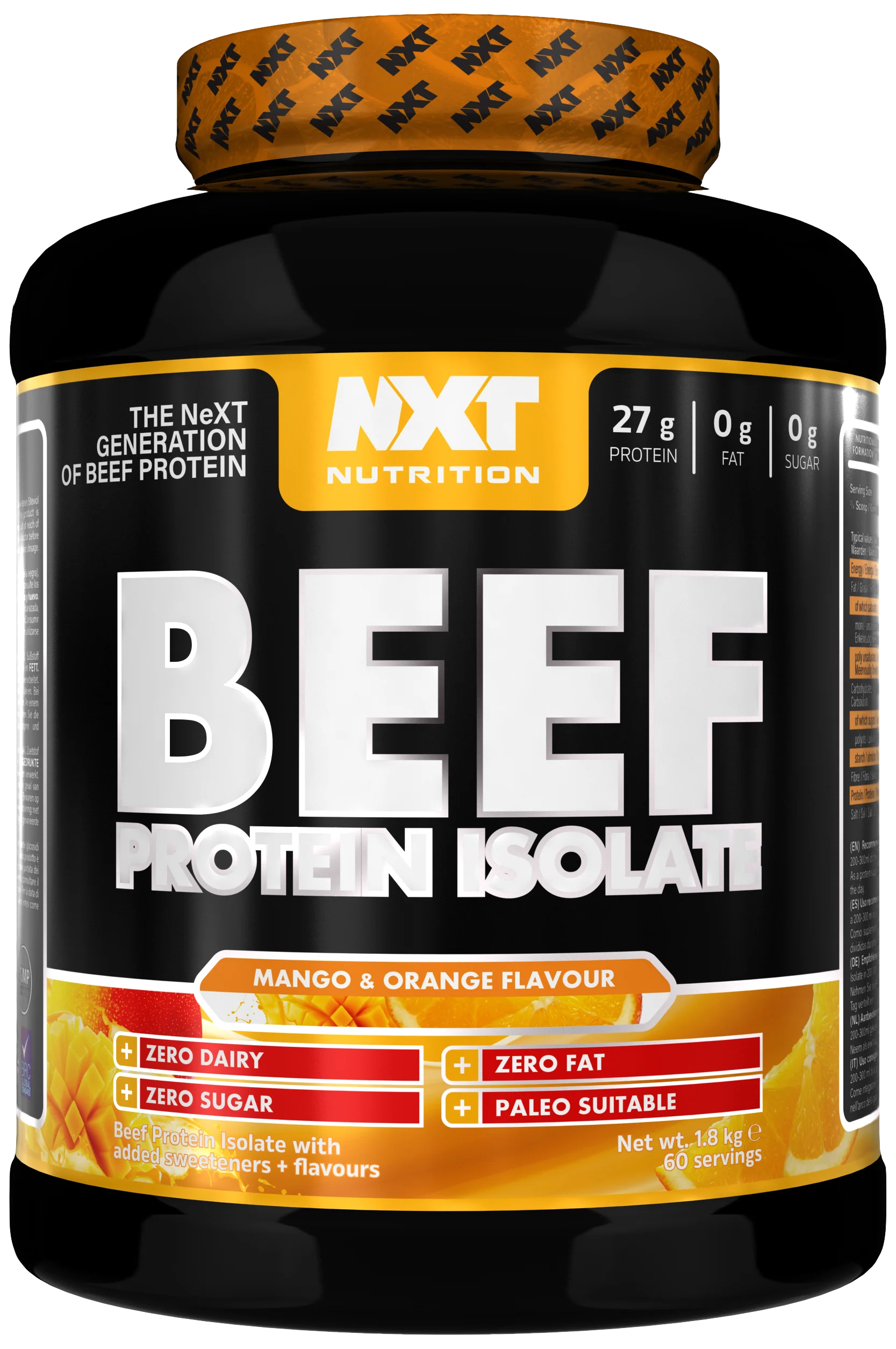 NXT BEEF PROTEIN ISOLATE (1.8kg)