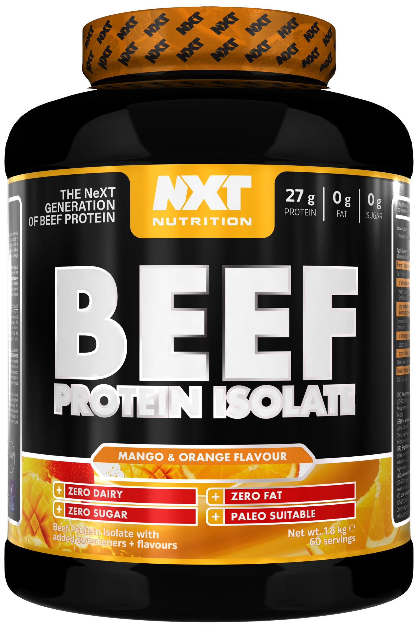 NXT BEEF PROTEIN ISOLATE (1.8kg)