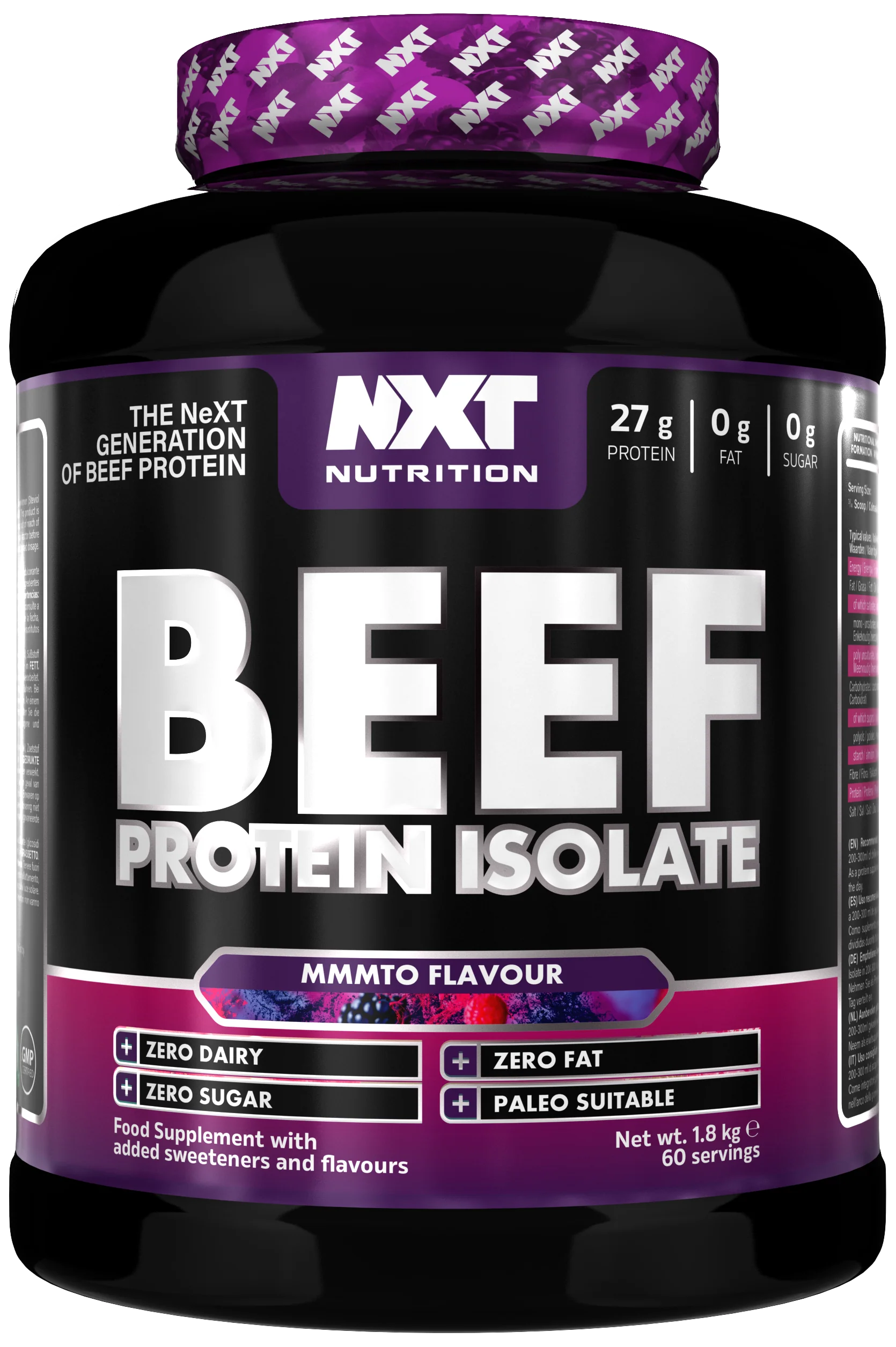 NXT BEEF PROTEIN ISOLATE (1.8kg)