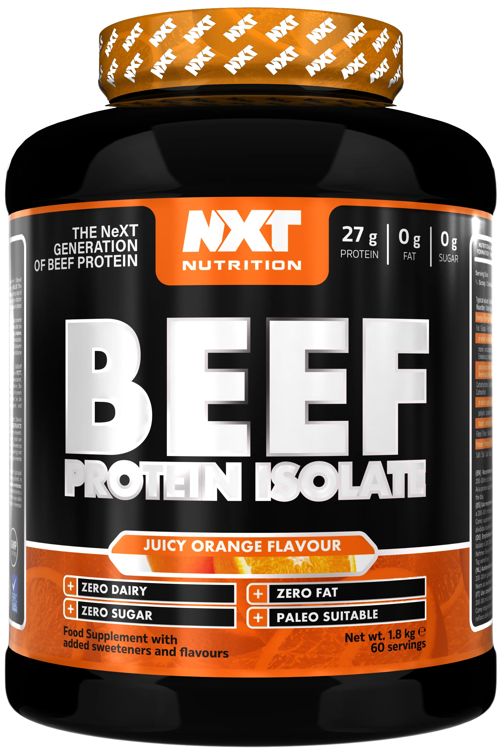NXT BEEF PROTEIN ISOLATE (1.8kg)