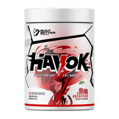 BUILT BETTER NUTRITION HAVOK PRE-WORKOUT (480g)