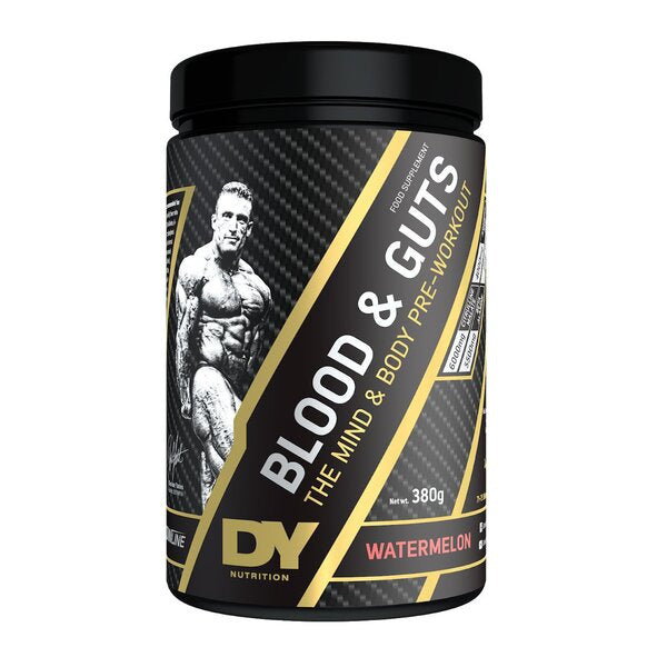 DY Nutrition - Blood and Guts Pre Workout Powder (380g)
