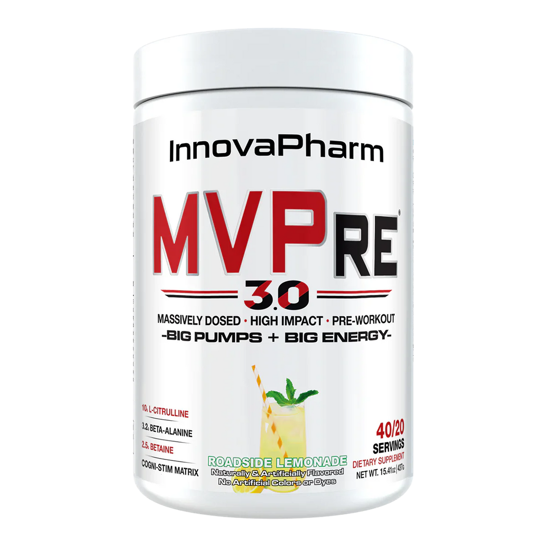 InnovaPharm MYPRE 3.0 Pre-Workout