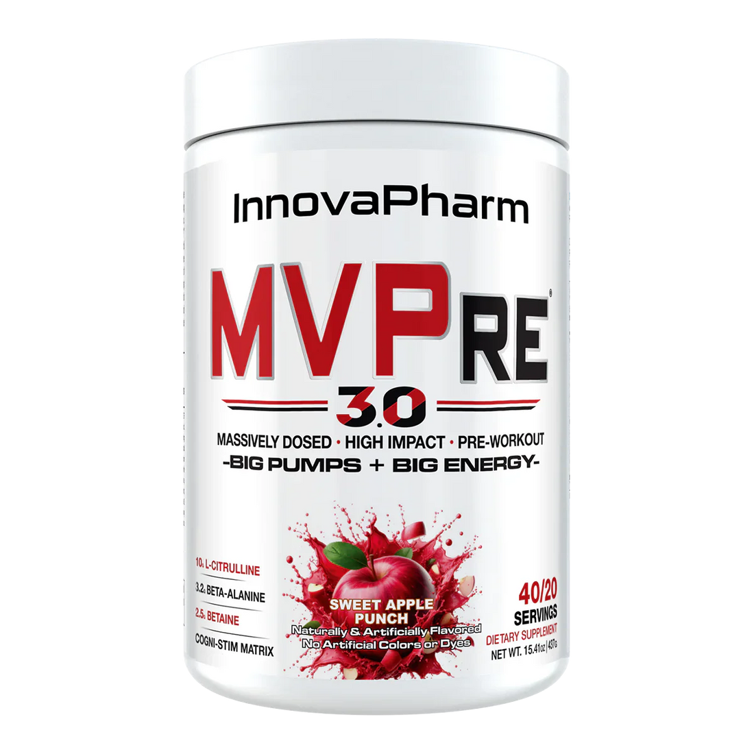 InnovaPharm MYPRE 3.0 Pre-Workout