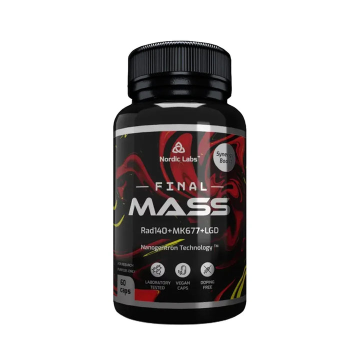 Nordic Labs Final Mass | MK-677 + RAD-140 + LGD-4033 (60 Caps)