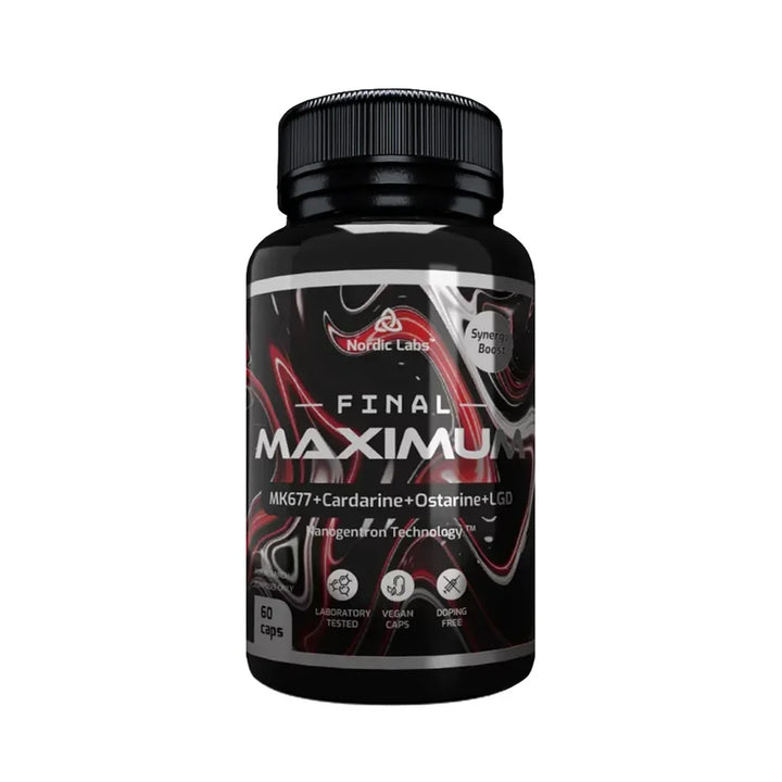 Nordic Labs Final Maximum | MK677+Cardarine+Ostarine+LGD (60 Caps)