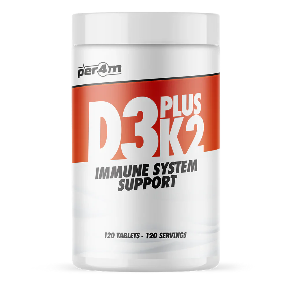 PER4M Vitamin D3 Plus K2 Tablets