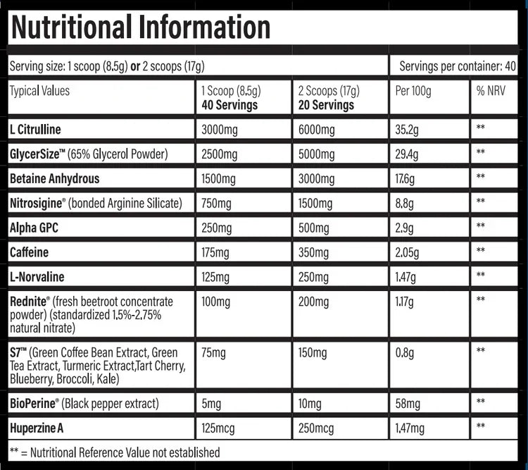 TBJP PREPARE PRO PRE-WORKOUT (40 Serv)