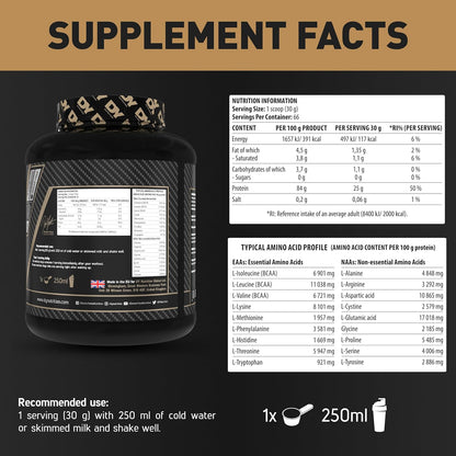 DY NUTRITION ISOLATE WHEY PROTEIN SHADOWHEY COOKIES & CREAM (2kg)